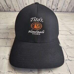Travis‎ Mathew Hat Tito's Handmade Vodka Black Snapback Adjustable